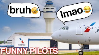 Hilarious Pilots And Controllers Compilation Funny Atc