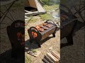 Spark Heart Fire Pit Grill: Pro DXF & SVG Files for CNC Laser Cut BBQ - Transform Your Backyard! 🔥🍖