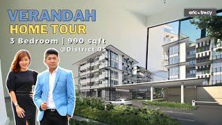The Verandah Residences 3 Bedroom Walkthrough Tour