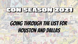 Con Season 2021: List of Comic Cons for Houston and Dallas