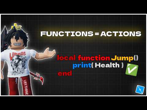 Roblox Scripting for Beginners – Functions Explained (Lesson 3)