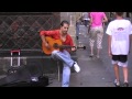 Flamenco Guitar player @ le Cathedral, Barcelona 2009