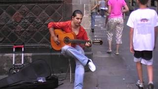 Flamenco Guitar player @ le Cathedral, Barcelona 2009 chords