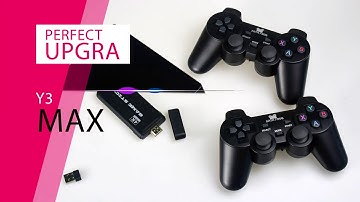 DATA FROG 4K HD Video Game Console 2.4G Double Wireless Controller For PS1/GBA Classic Retro TV