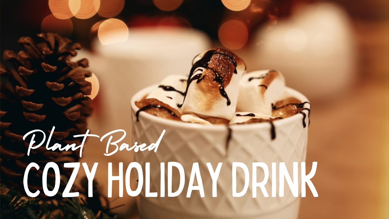 Cozy Holiday Drink || Plant-based Holiday Cooking
