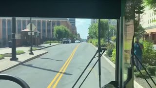 Two-way traffic returns to Main Street in Lynchburg