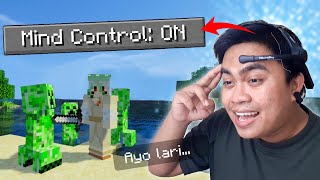 AKU MAIN MINECRAFT PAKAI KENDALI PIKIRAN! 🧠 screenshot 1