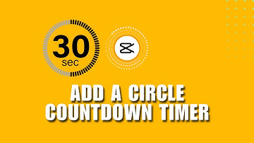 😍 EASY: How to Add a Circle Countdown Timer to Your Videos in CapCut for PC & MAC 2024