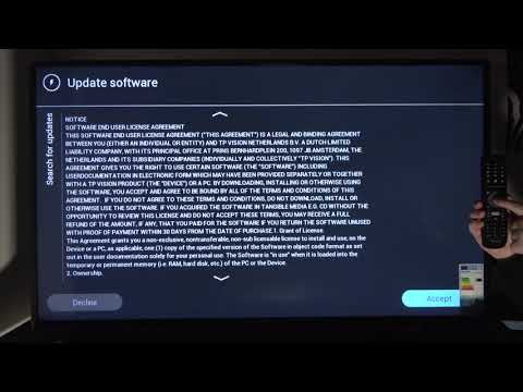 How to Update Philips Smart TV – Automatic Actualization - YouTube