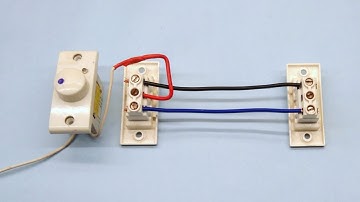 2 two way switch 1 fan regulator connection | two way switch connection with fan regulator