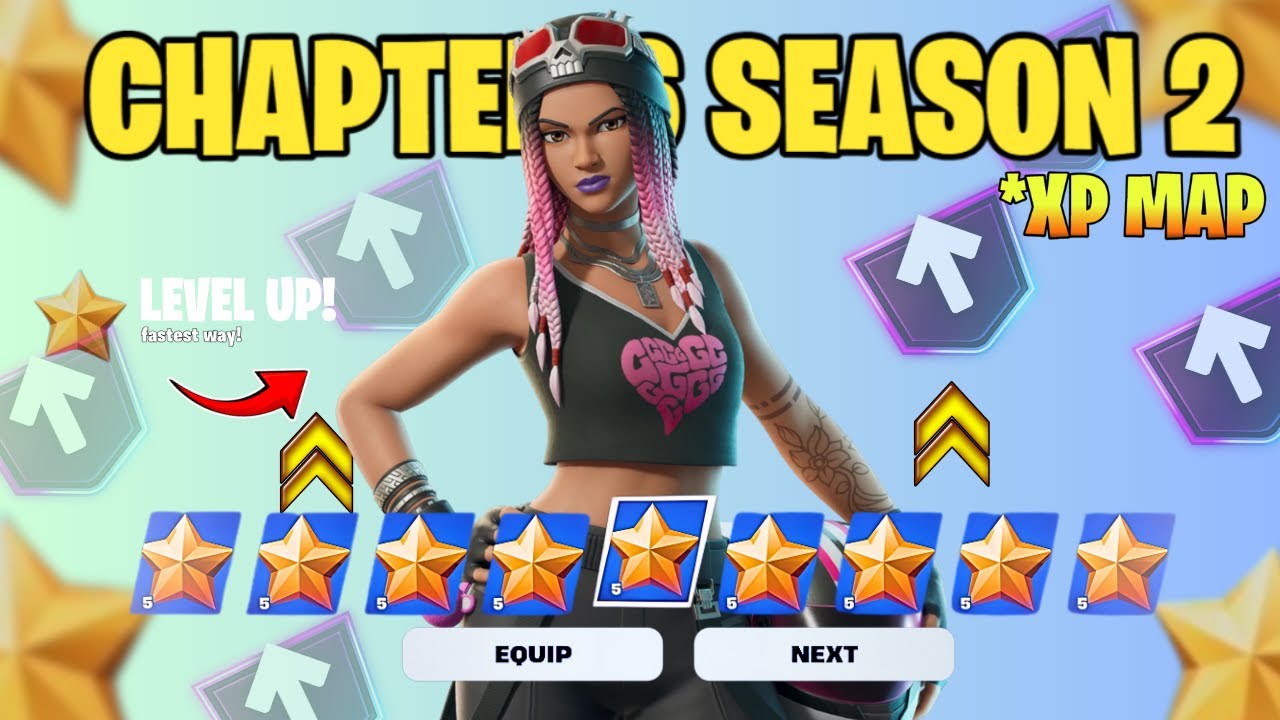 *BEST LEGIT* FORTNITE XP MAP to FARM & LEVEL UP FAST in CHAPTER 6 ...