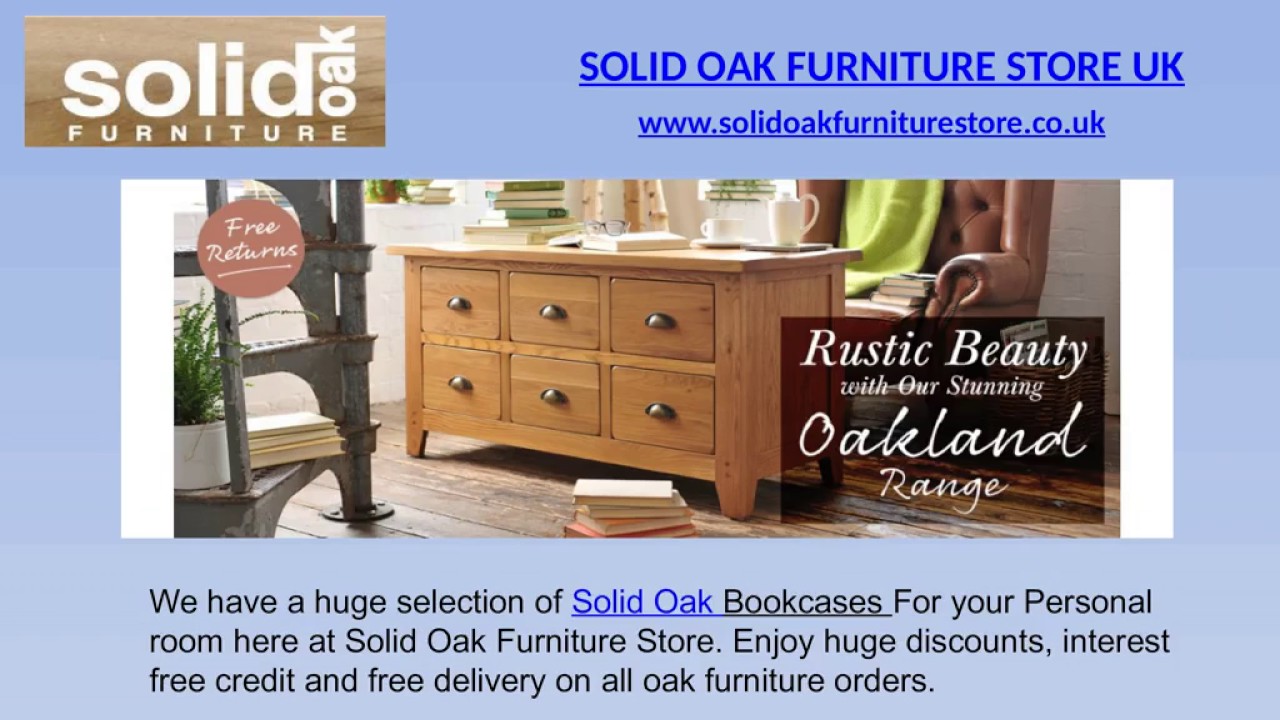 SOLID OAK FURNITURE STORE UK