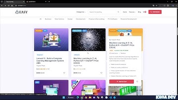 Website hệ thống bán khóa học online dịch vụ giáo dục PHP LARAVEL MYSQL