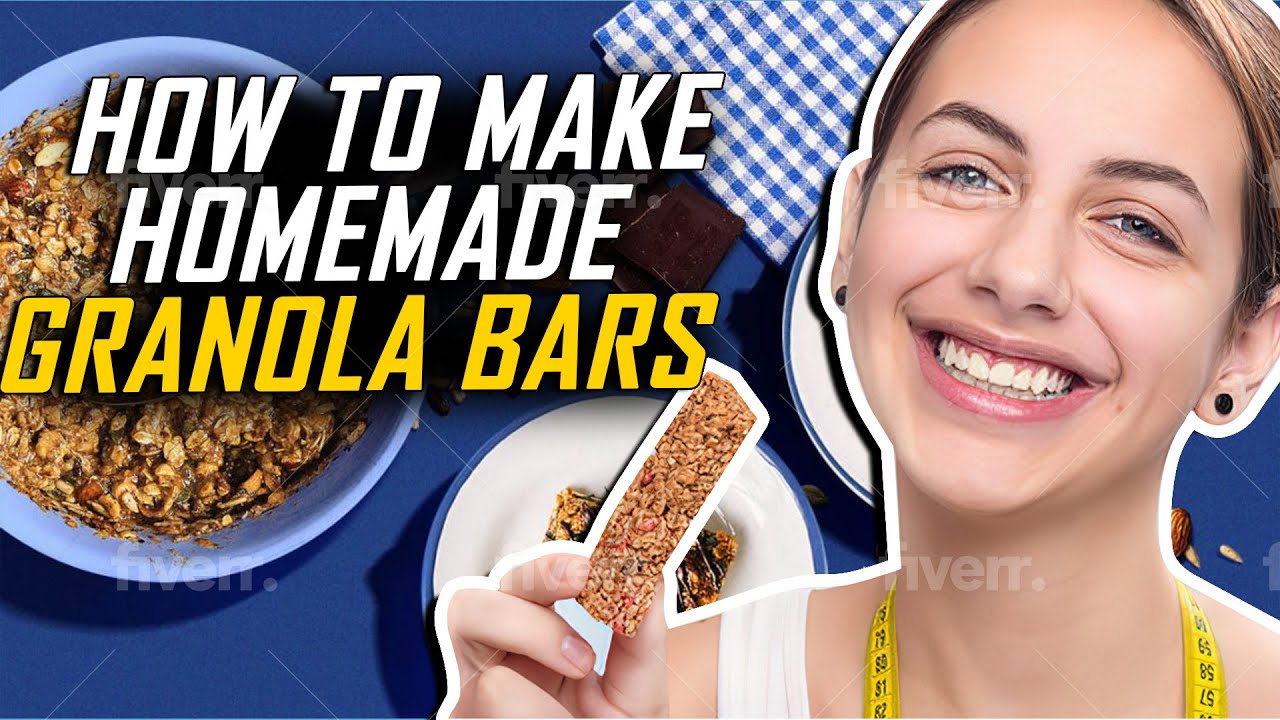 How to Make Homemade Granola Bars YouTube