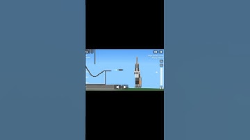 My mini missile  destroy my own rocket #sfs #shorts #rocket