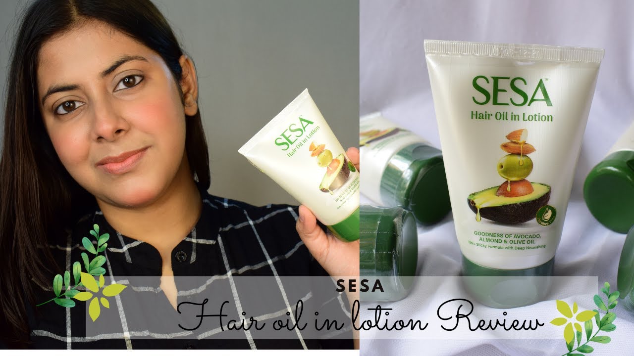 Sesa hair oil in lotion review + how to use? Ranjima Ghosh YouTube
