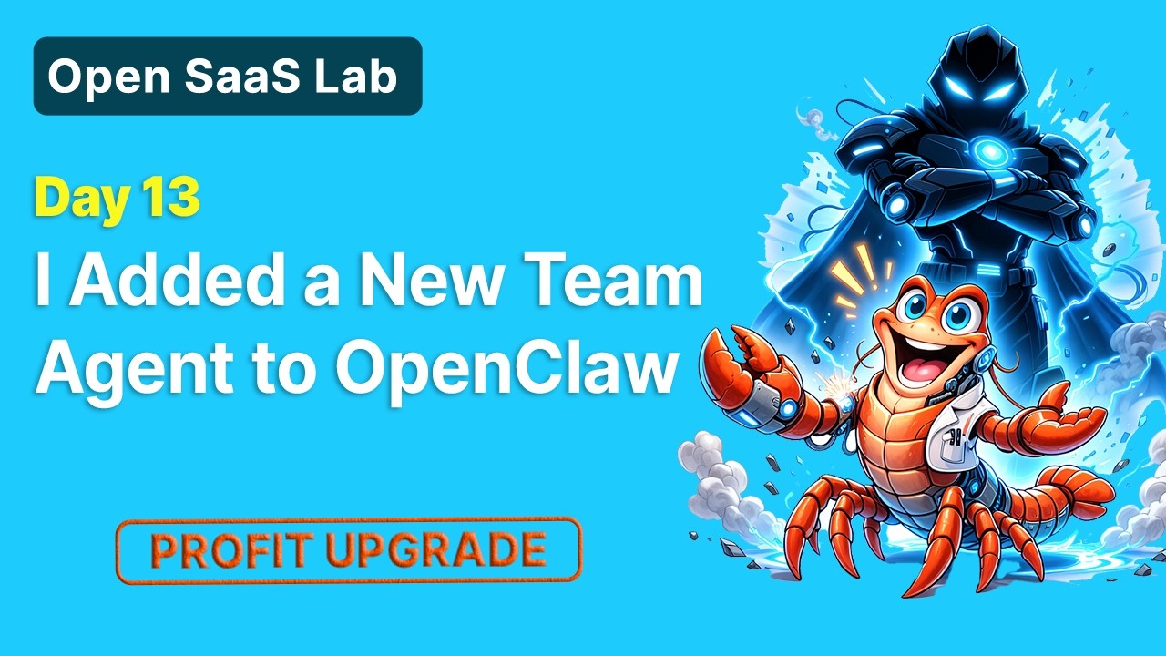 I Built an AI Revenue Architect for My SaaS | Open SaaS Lab Day 13