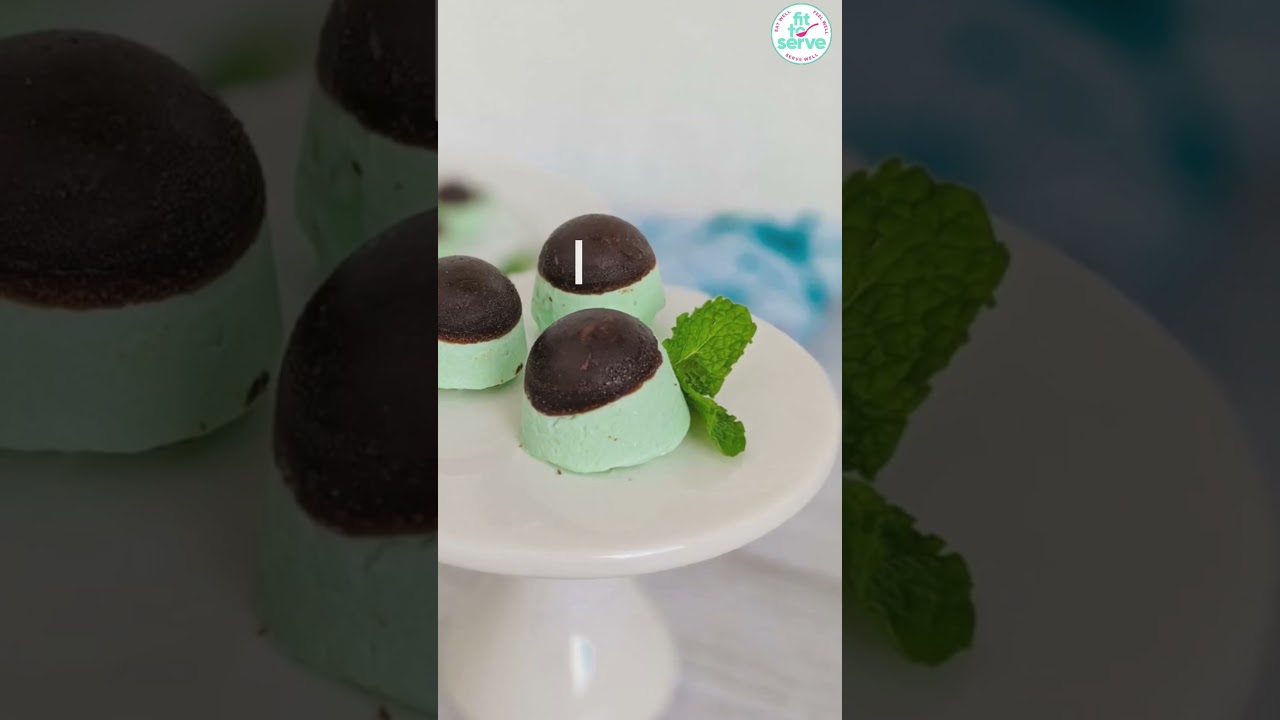Peppermint Cream Cheese Fat Bombs (Keto Andes Mint)  