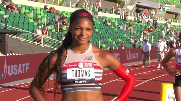 Women's 200 Metres Final | 2021 U.S. Olympic Track...