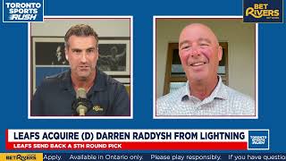 Pierre McGuire Reacts to Leafs Blockbuster Trade for Darren Raddysh