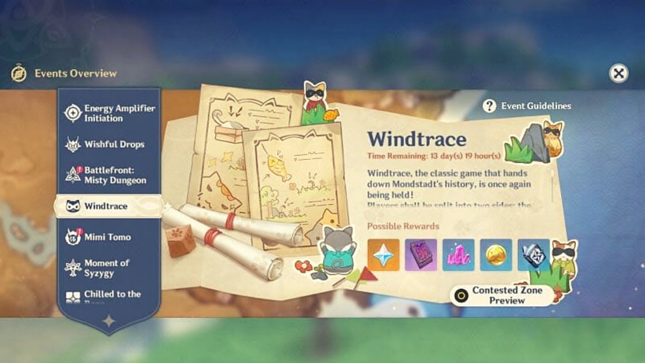 How to play windtrace