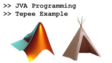Tepee Example Part 4 - JVA Programming