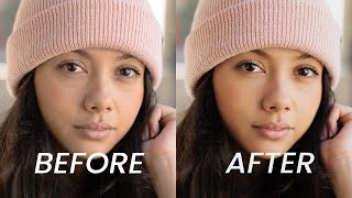 Skin Retouching In Lightroom Classic – Easily Soften and Smooth Skin Tutorial screenshot 1