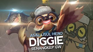 Asal Usul Hero Diggie Senangkep Gw - Mobile Legends Bang Bang Indonesia