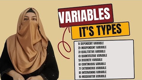 Variables and It