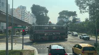 [SMRT] SG5828J On Service 67 MAN ND323F A95 Gemilang Euro V