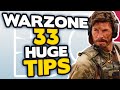 Warzone 33 HUGE tips to INSTANTLY get BETTER (Call of Duty Modern Warfare)