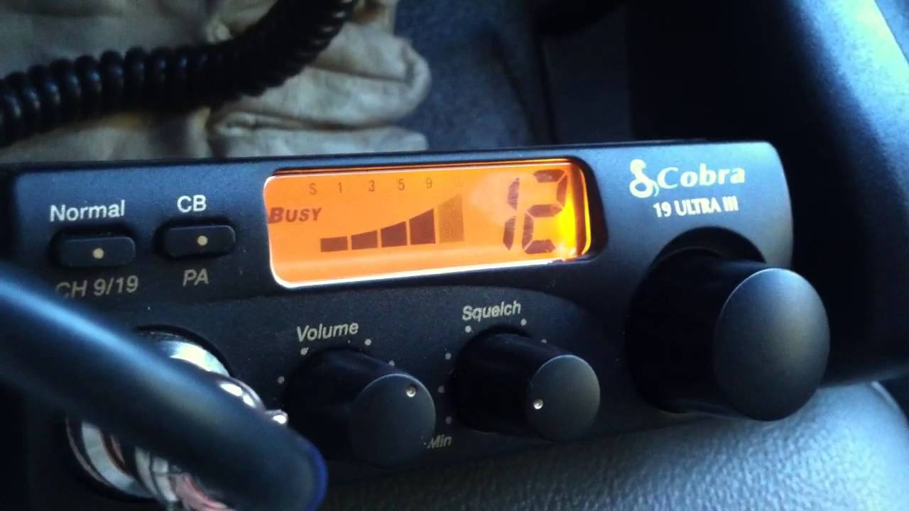 Cobra 19 Ultra III Sound Test - YouTube