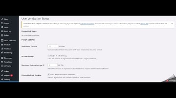 User Verification & Spam Control Pro Adding Gmail to Blocked Email Domains