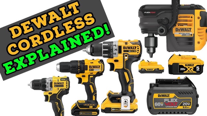 DeWalt Atomic Vs 20V Max XR - What's the Difference? - PTR