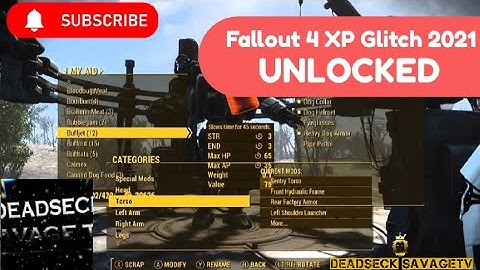 Fallout 4 XP Glitch 2021 (Read Description)