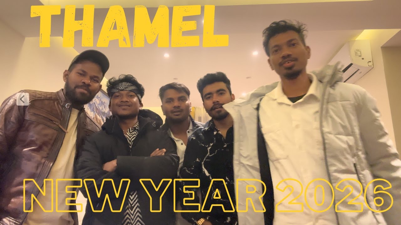 Vlog #59 II Crazy New Year 2026 Night 🔥 | Thamel Nightlife Nepal 🇳🇵 | Dandi Aedpa Boys
