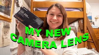 THE DRAMATIC STORY OF MY BIRTHDAY CAMERA LENS | Lumix 100-300 mm