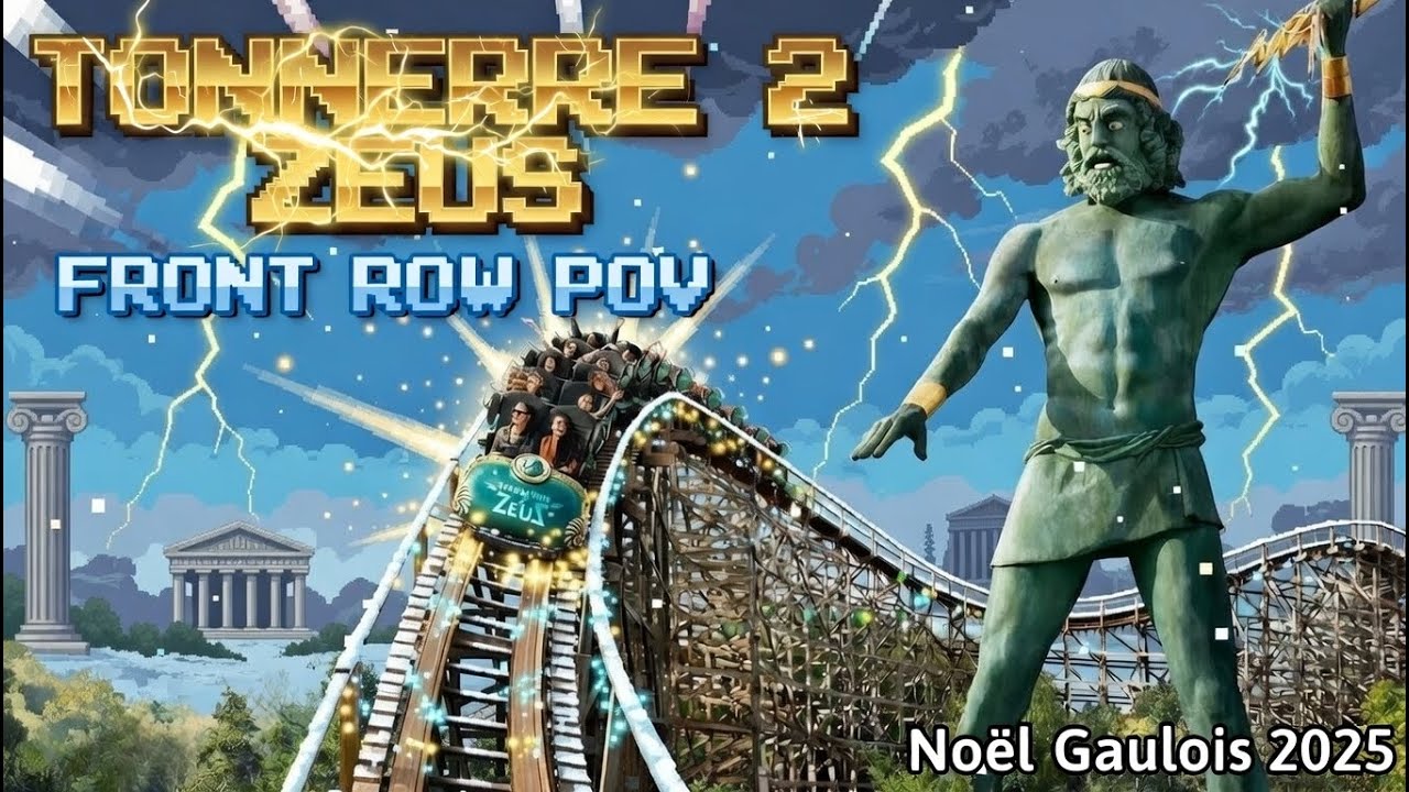 Torture Totale sur Tonnerre 2 Zeus ! On Dit Plus Jamais 🎢😱 Parc Astérix POV