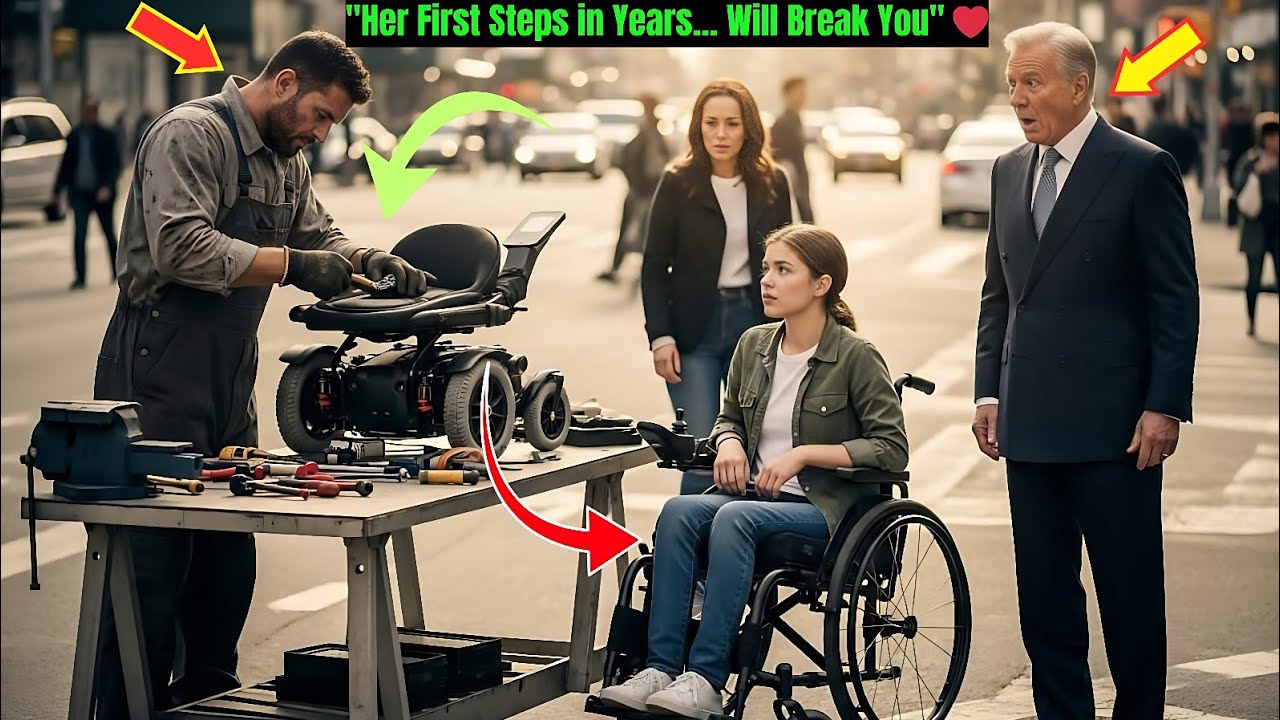 She Was Told She’d Never Walk Again… Until a Mechanic Showed Up 😢