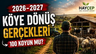 2026-2027 KÖYE DÖNÜŞ VE TARIM DESTEKLERİ: GERÇEKLER, YANLIŞLAR VE YOL HARİTASI
