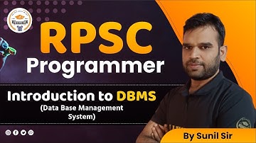 RPSC Programmer || DBMS II  Introduction of DBMS & File System
