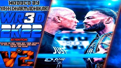 WR3D 2K22 V2 By Me Trailer And Release Date||