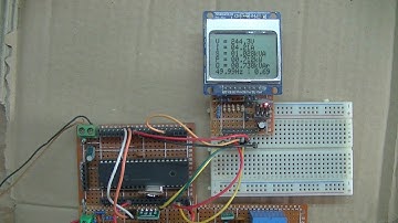 Power meter station using PIC18F46K22 microcontroller