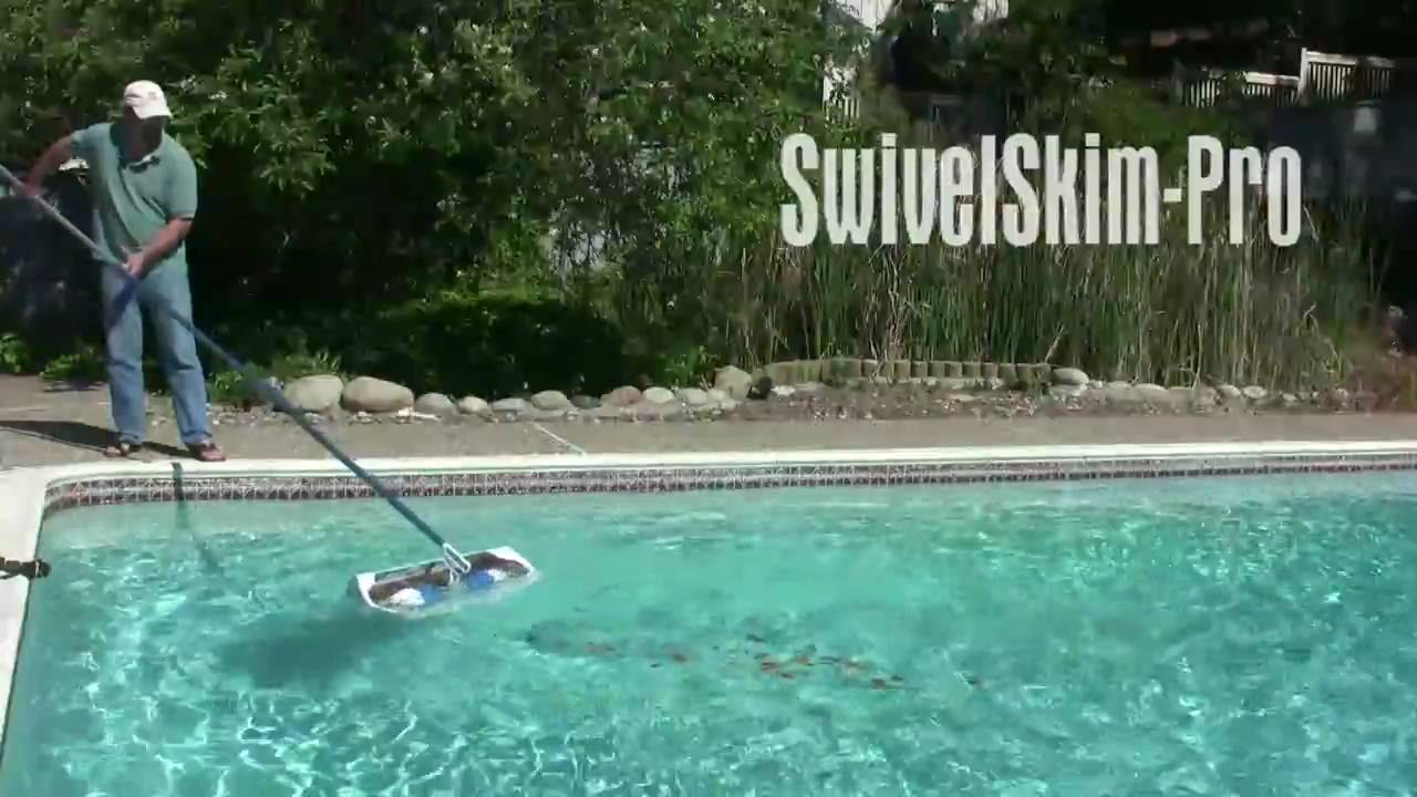 SwivelSkim-Pro 33" Wide Floating Skimmer Net