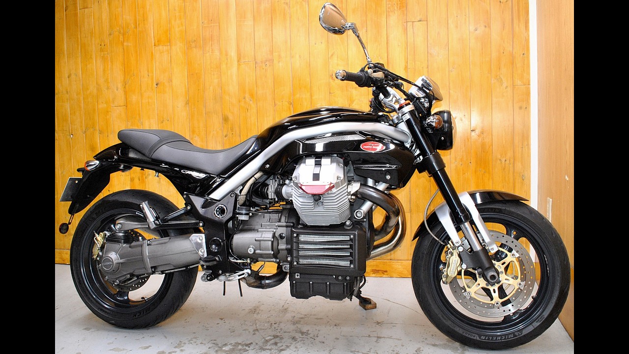 MOTO GUZZI GRISO 純正リア リフレクター HELLA LED Headlight installed Moto guzzi Griso muffler sound and details