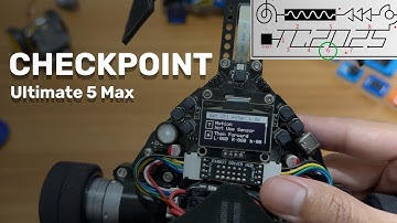 Checkpoint Pada Ultimate 5 Max Line Follower Tracer - Menjalankan Robot dari Index tertentu
