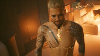 Cyberpunk 2077 - Boat Drinks (V and Kerry Eurodyne Hook Up)