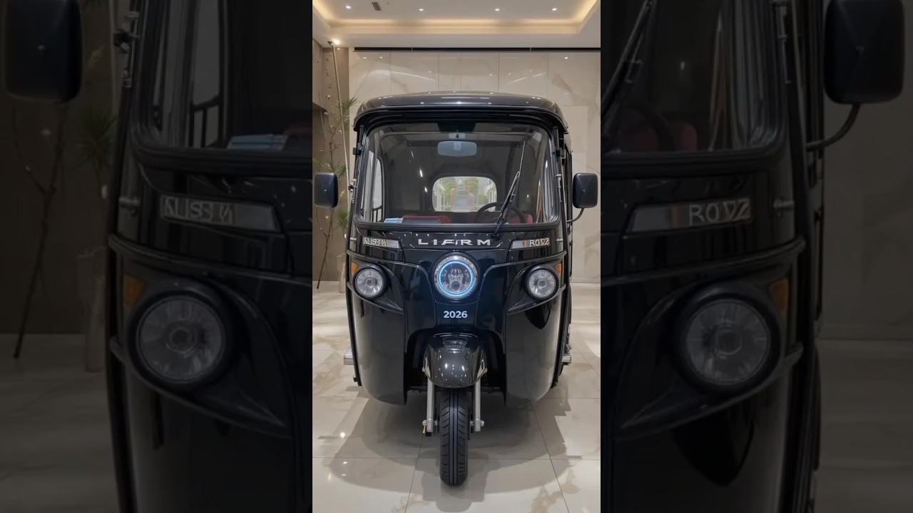 2026 125cc 7-Seater Auto Rickshaw – Affordable Ride for the Whole Family!