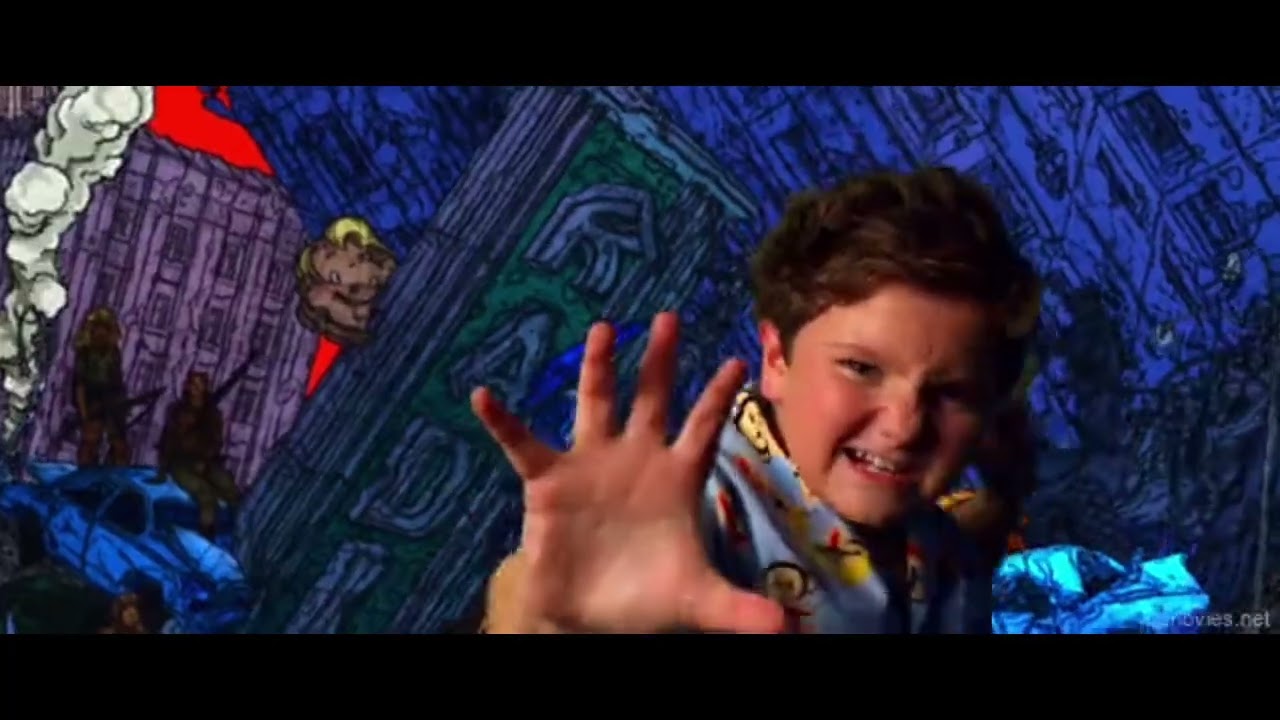 Speed Racer (2008) Scene: Spritle and Chim Chim are watching TV