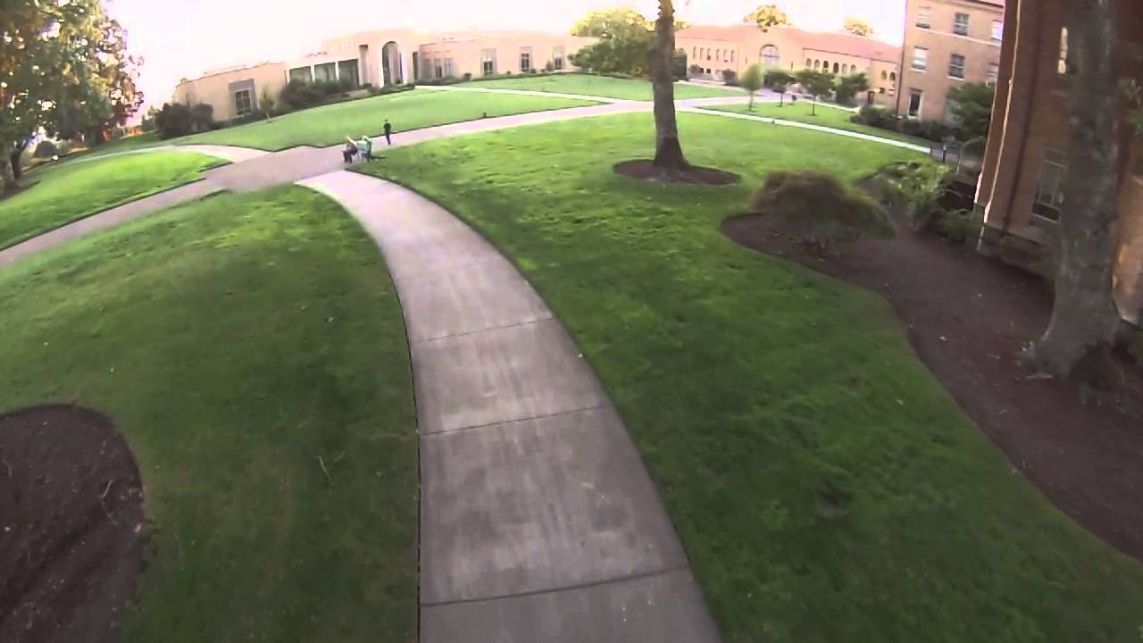 Over Mt Angel Abbey with an F450 YouTube